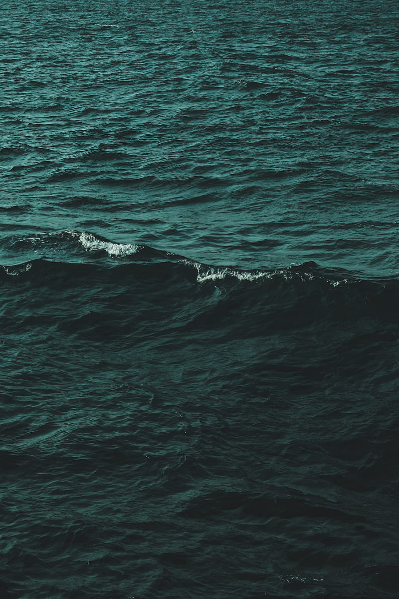 ocean, water, wave, ripples, sea, HD phone wallpaper