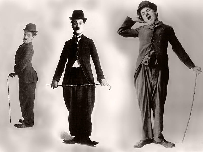Charlie Chaplin, comic, english, silent film, HD wallpaper