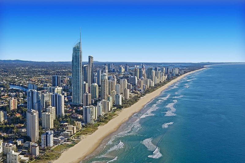 Cities, Australia, , Gold Coast, Queensland, HD wallpaper