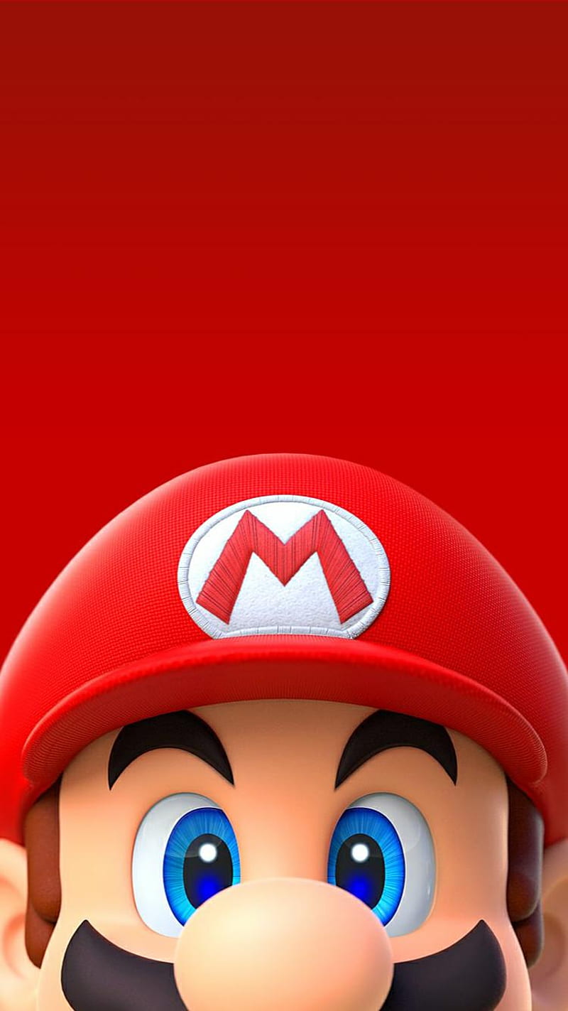 Mario, game, logo, HD phone wallpaper
