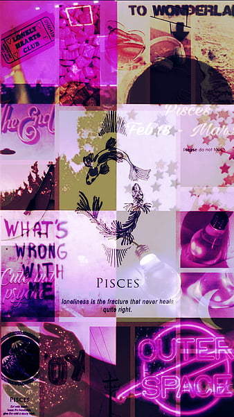 Pisces, zodiac sign, HD phone wallpaper | Peakpx