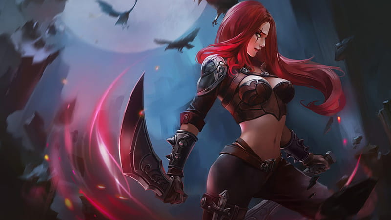 Katarina Warrior Skins League Of Legends, HD wallpaper