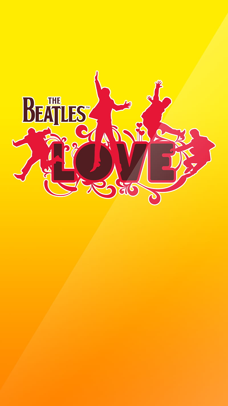Beatles love, music, the beatles, HD phone wallpaper