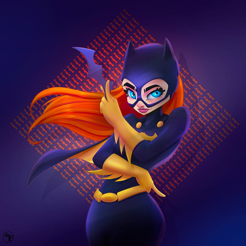 Batwoman Cartoon, HD phone wallpaper