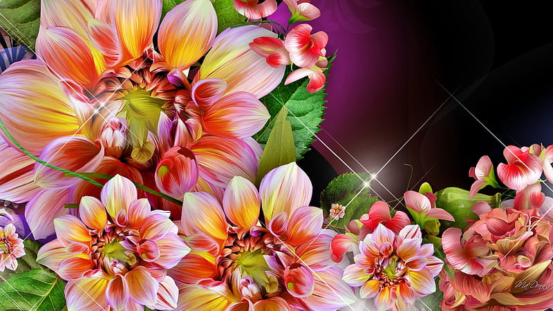 Page 12, HD shining flowers wallpapers