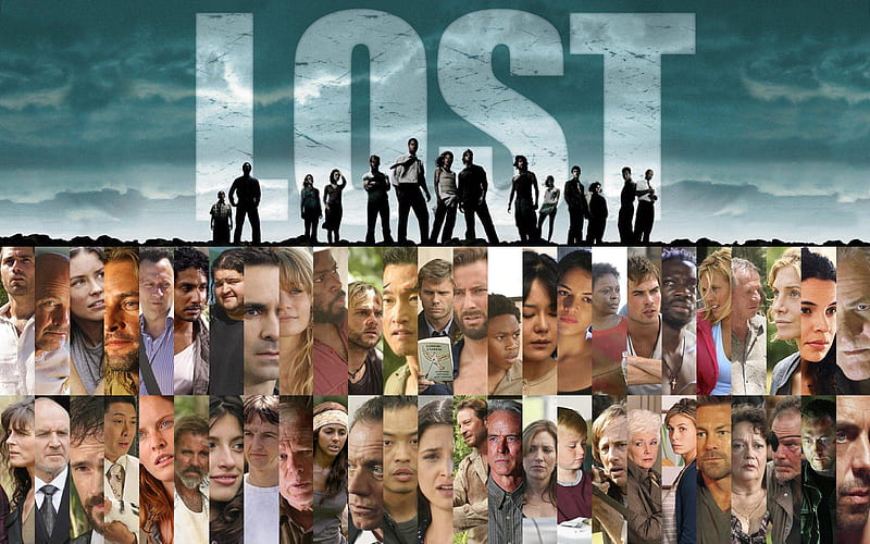 Lost Series Cast, lost, cast, island, tv show, HD wallpaper