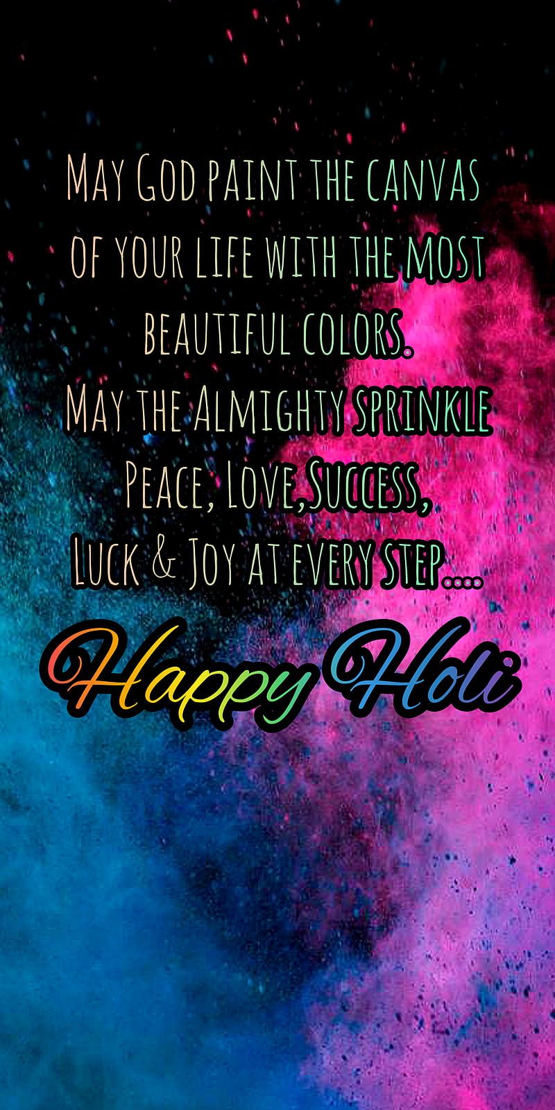Holi wishes, blessings, colors, festival, greetings, happy, happy holi, holi,  HD phone wallpaper | Peakpx