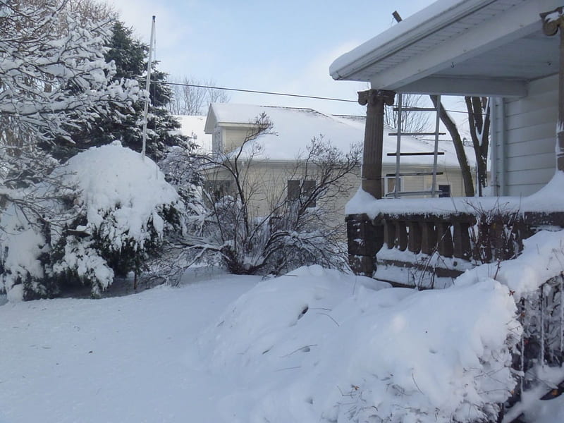 My Homemade Iowa Life: Blizzard, Snow, made, Home, Life, HD wallpaper