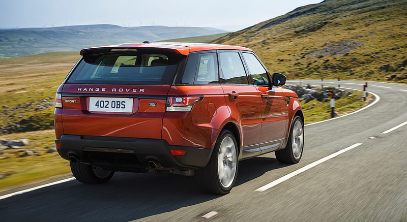 2014 Range Rover Sport Chile Red V8 Supercharged - Rear , car, HD wallpaper