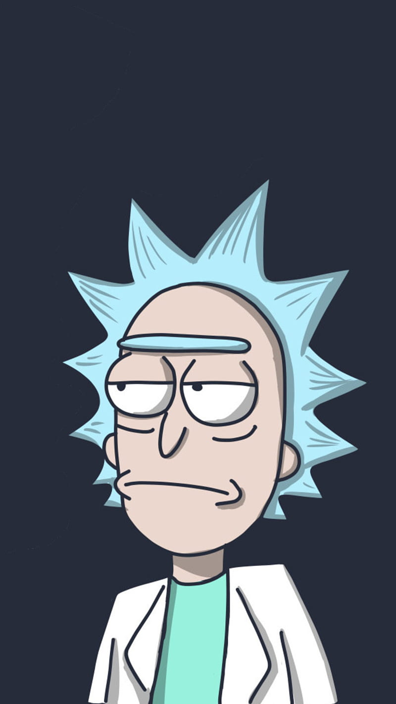 Rick and Morty, funny, minimal, rick and morty, rick y morty, HD phone  wallpaper