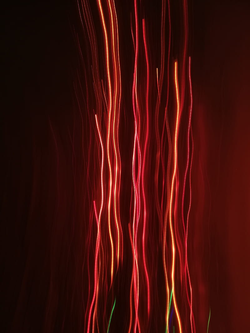 lines, light, neon, blur, long exposure, HD phone wallpaper