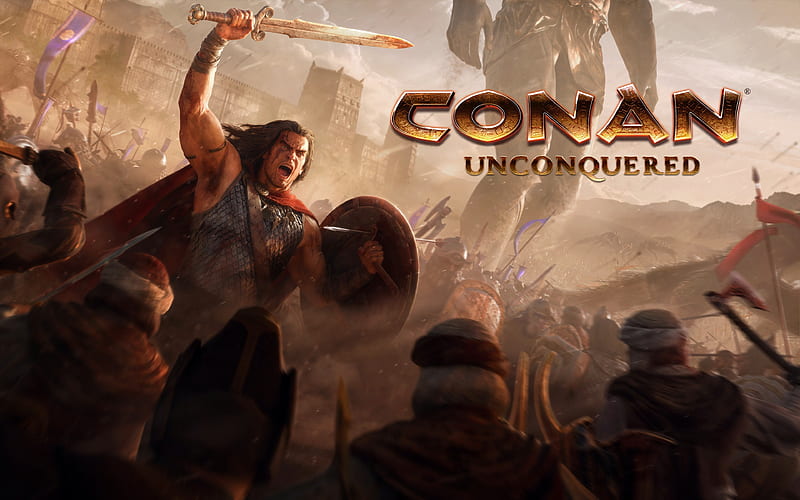 Conan Unconquered 2018 Game Poster, HD wallpaper
