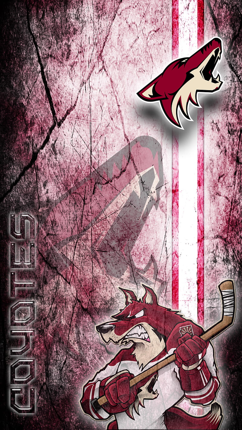 Arizona Coyotes (NHL) iPhone X/XS/XR/11 PRO Lock Screen Ch…