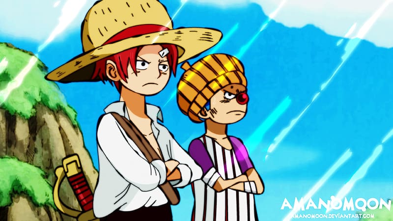 Anime, One Piece, Shanks (One Piece), Buggy (One Piece), HD wallpaper