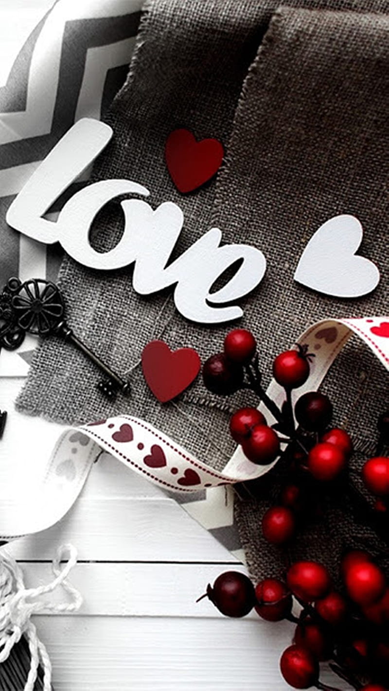 Love Leaf, heart, HD phone wallpaper