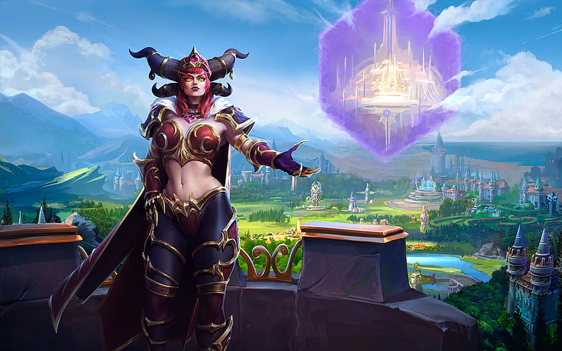 Alexstrasza World Of Warcraft, HD wallpaper