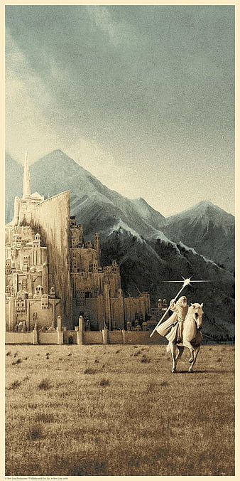 Minas Tirith Walpaper by from_white98