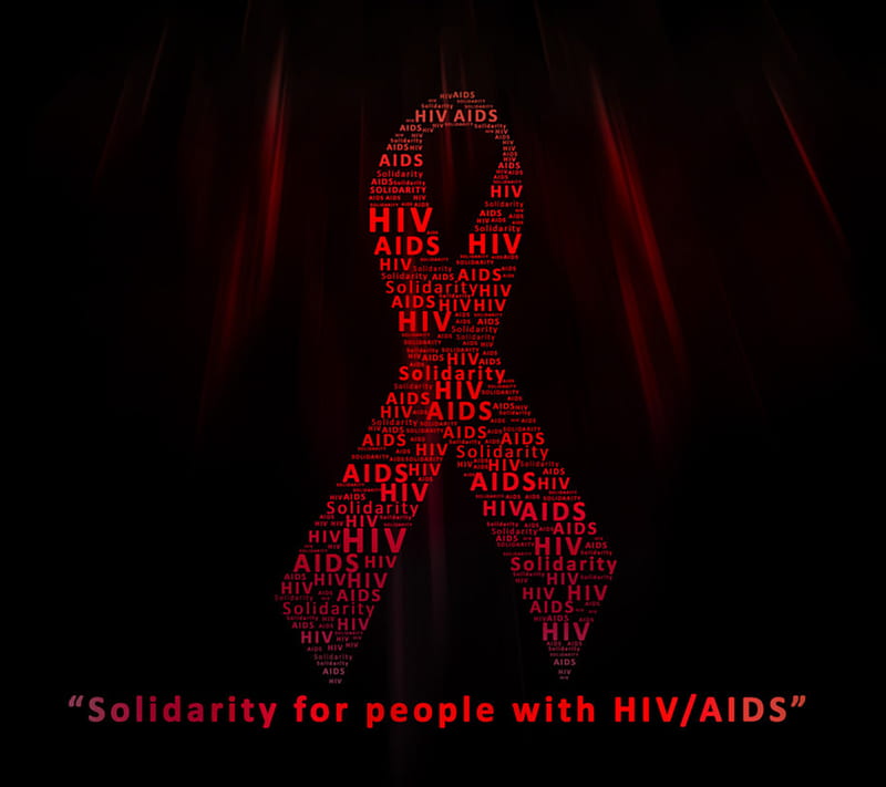 HIV, aid, logo, HD wallpaper