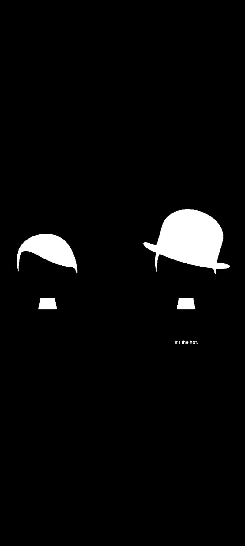 Difference is Hat, charlie chaplin, HD phone wallpaper