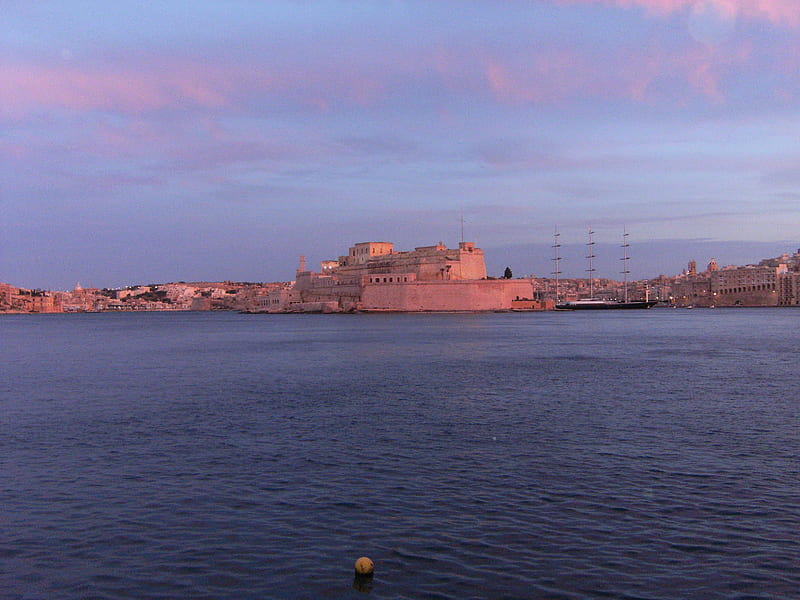 Malta, fortezza, la valletta, HD wallpaper