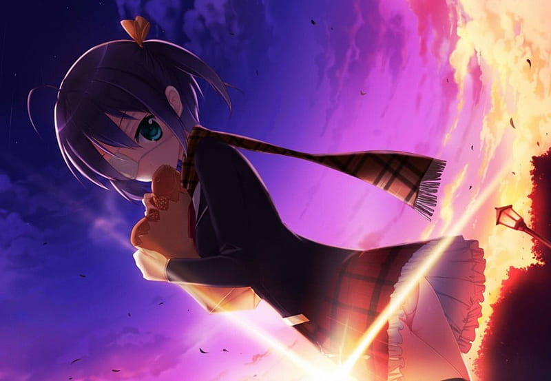 Hình nền  hình minh họa Anime Bản demo Chuunibyou Koi ga Shitai  Takanashi Rikka Ảnh chụp màn hình Hình nền máy tính 3000x2116  Rage   199041  Hình nền đẹp hd  WallHere