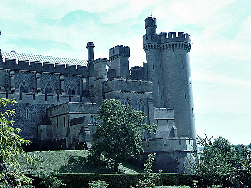 Arundel Castle, home, arundel, castle, stone, HD wallpaper