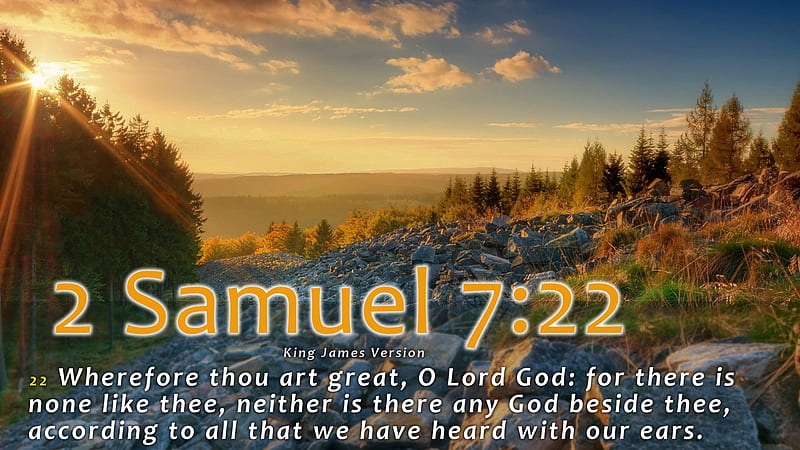 Wherefore Thou Art Great O Lord God For There Is None Like Thee Bible Verse,  HD wallpaper | Peakpx