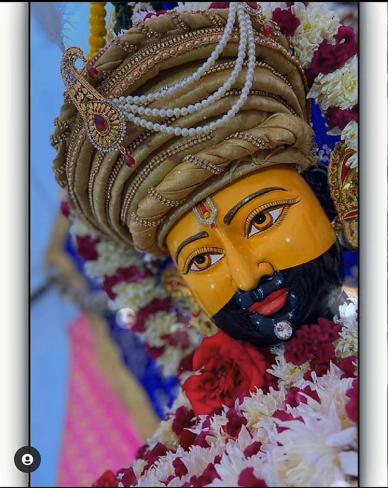 Khatu Shyam, god, hindu god, spiritual, HD phone wallpaper | Peakpx