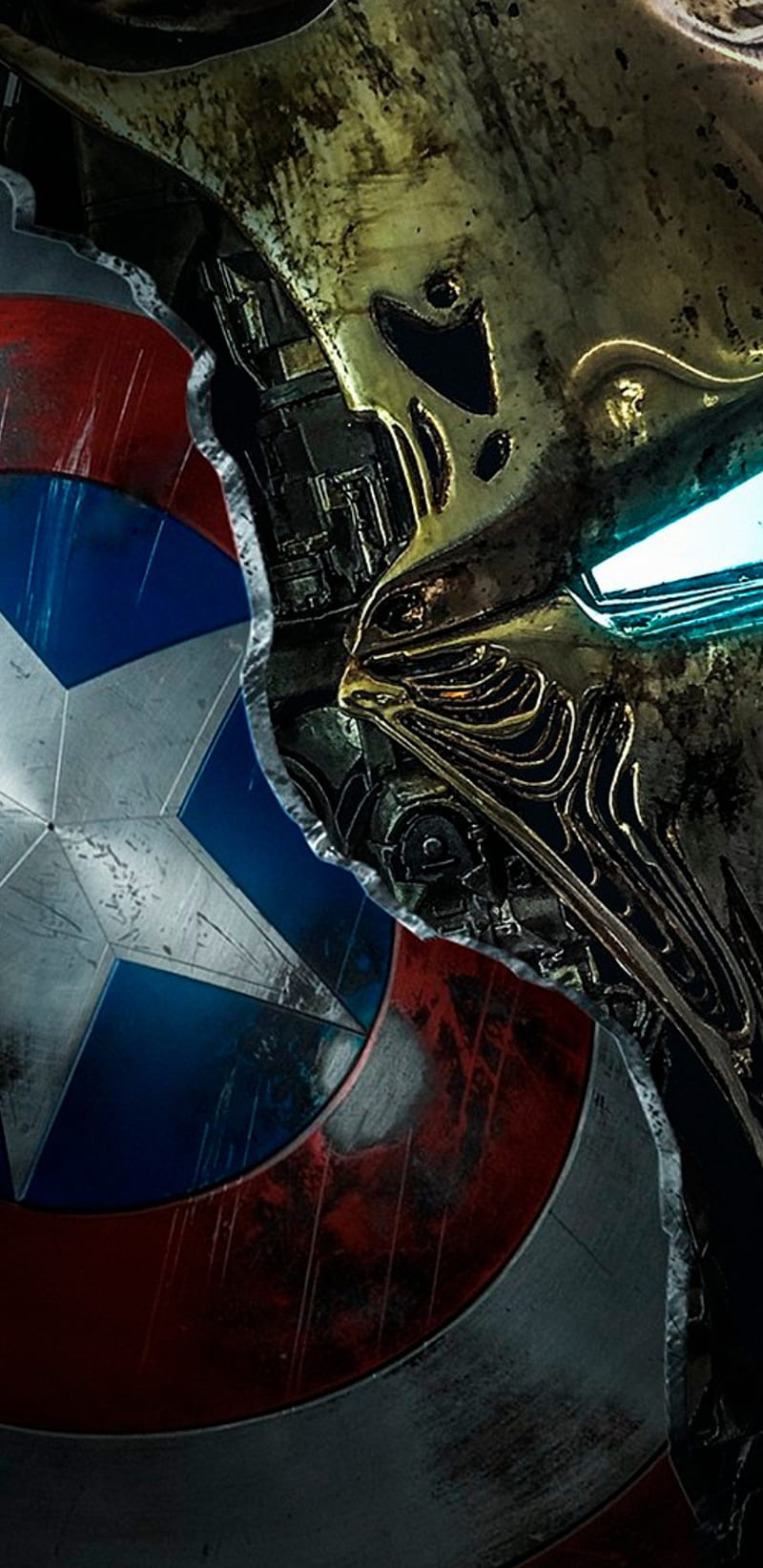 Avengers Endgame, captain america, iron man, marvel, steve rogers, tony stark, HD phone wallpaper