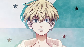 Blue Eyes Anime Boy Chifuyu Matsuno HD Tokyo Revengers Wallpapers