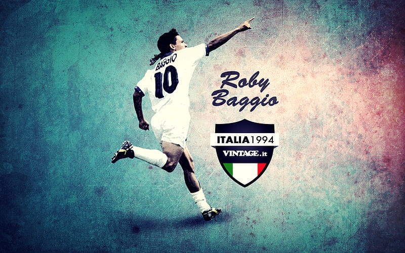 Download wallpaper Roberto Baggio, Cristiano Ronaldo dos Santos