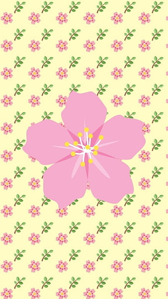 Flores en colores pastel, flores, pastel, patrón, rosa, Fondo de pantalla  de teléfono HD | Peakpx