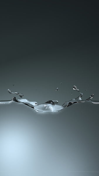 HD wallpaper water blue drop grey light monochrome pool splash thumbnail