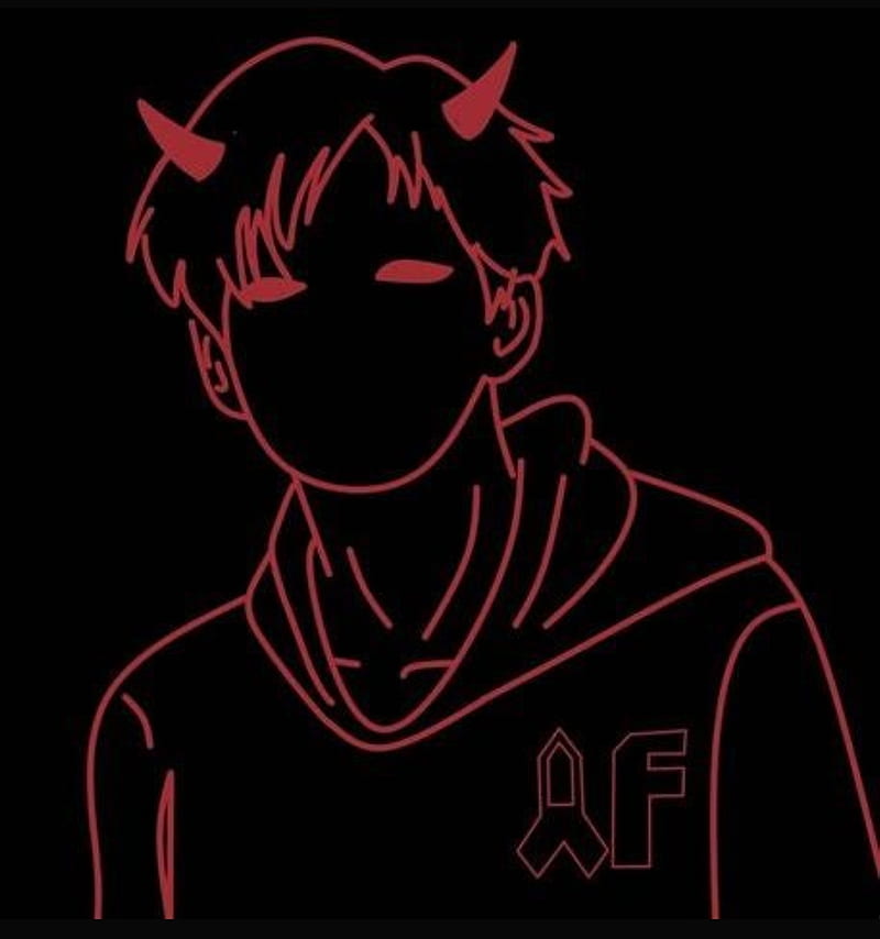 Neon Dark Anime with Horns Wallpaper. by CorruptedRequired on DeviantArt