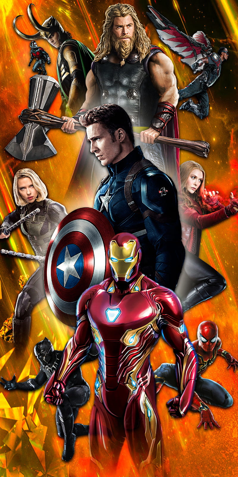 Avengers Assemble, ironman, marvel, stan lee, thor, HD phone wallpaper |  Peakpx