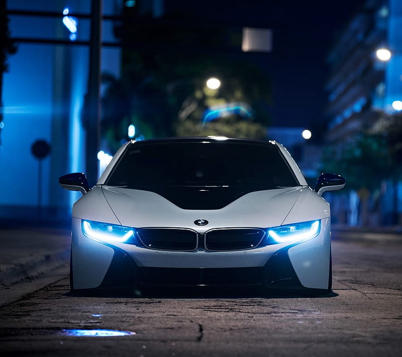 BMW i8 electric front view hybrid supercar vehicle HD wallpaper   Peakpx
