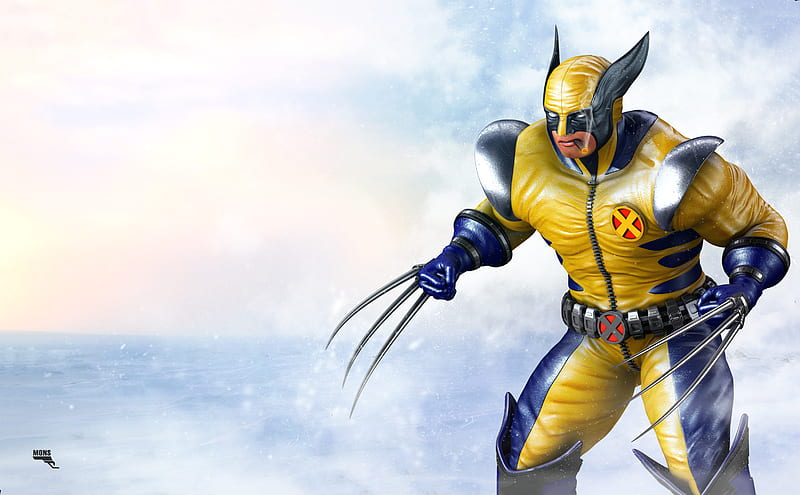 Wolverine 3d CGI Artwork, wolverine, 3d, cgi, artwork, superheroes, artist, digital-art, HD wallpaper