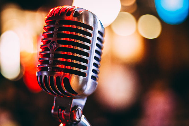 Studio Microphone Stock Photos, Images and Backgrounds for Free Download
