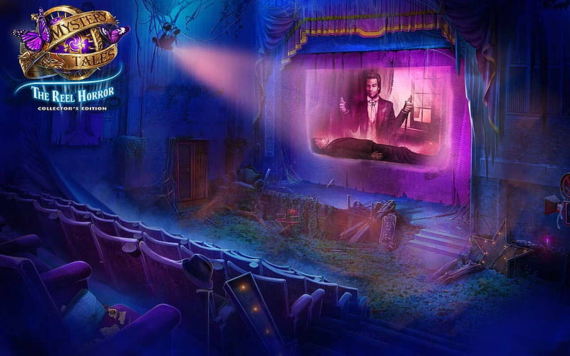 Mystery Tales 10 - The Reel Horror05, video games, fun, puzzle, hidden object, cool, HD wallpaper