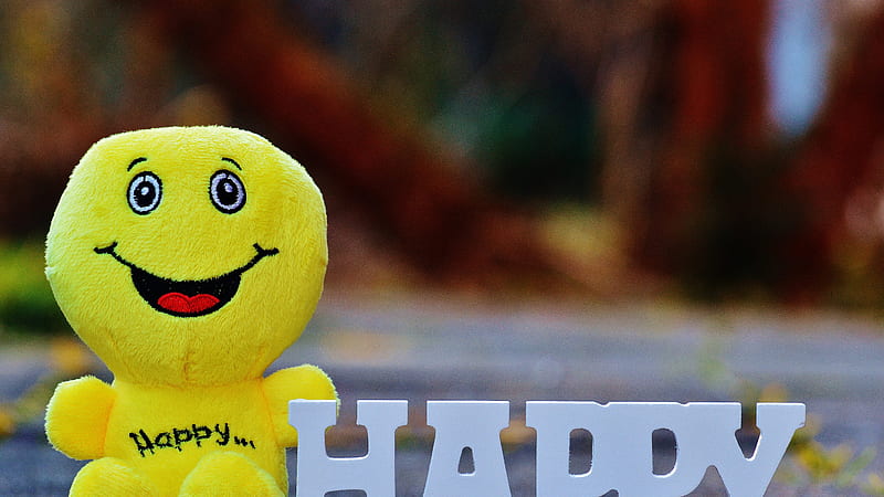 Happy Yellow Emoji Emoji, HD wallpaper