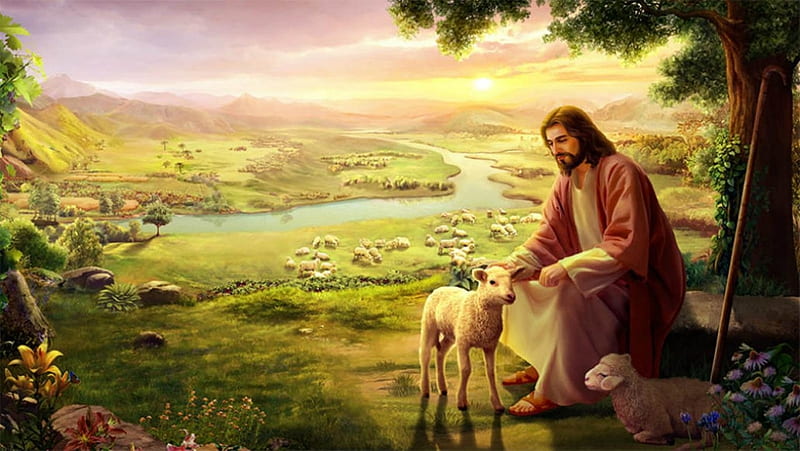 Good shepherd Jesus Christ, jesus, gospel, god, shepherd, christ, HD  wallpaper | Peakpx