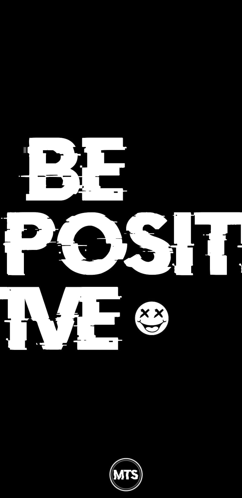 Be positive, black, white, positive, quotes, motivational, HD phone  wallpaper | Peakpx