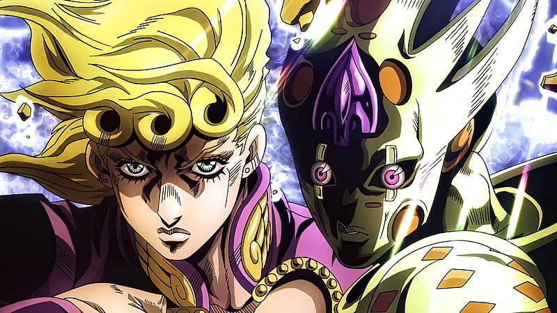 Does Giorno look younger to you in the manga? (facially) :  r/StardustCrusaders