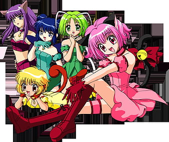 Anime Tokyo Mew Mew New ♡ 4k Ultra HD Wallpaper by 白米。