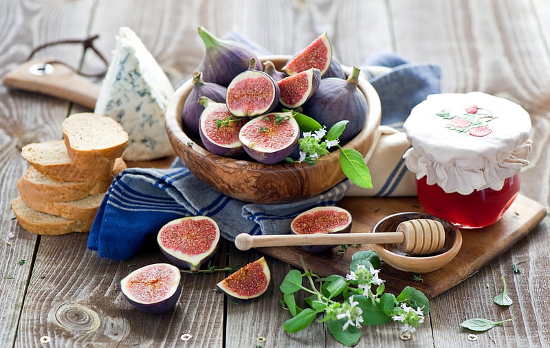 *** Fresh figs ***, food, fresh, fruits, figs, HD wallpaper