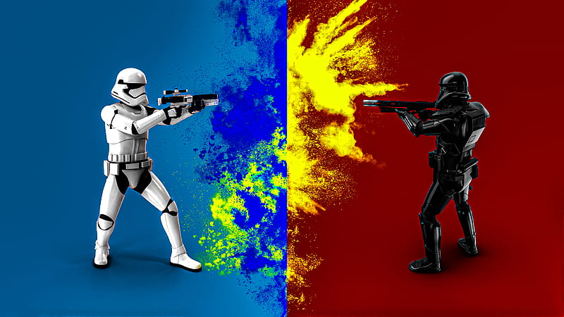 Star Wars, Stormtrooper , Dark Trooper, HD wallpaper