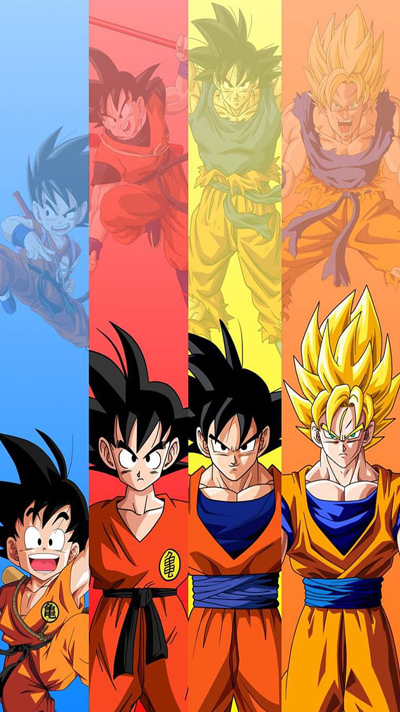 Fases de Goku 3, fases de goku 1, fases de goku 2, goku sayayin blue, HD  phone wallpaper | Peakpx