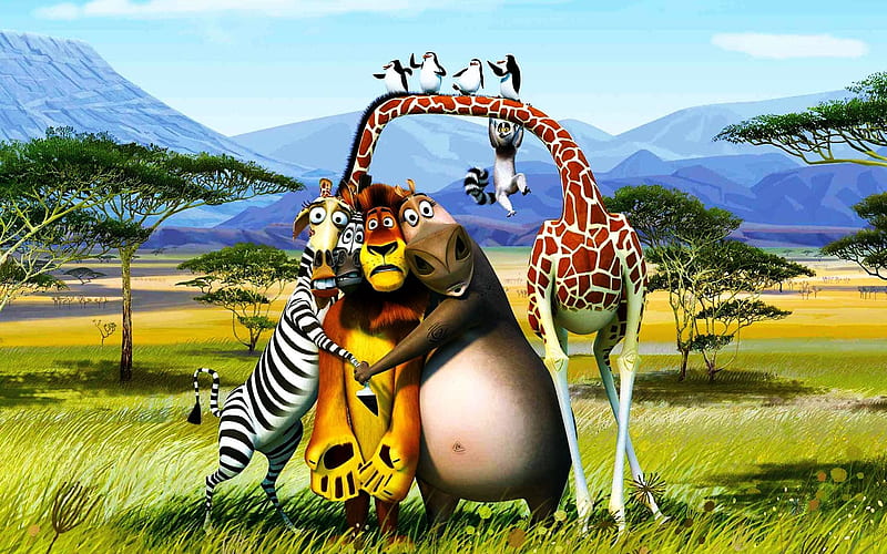 Madagascar 3 Europes Most Wanted Movie 06, HD wallpaper
