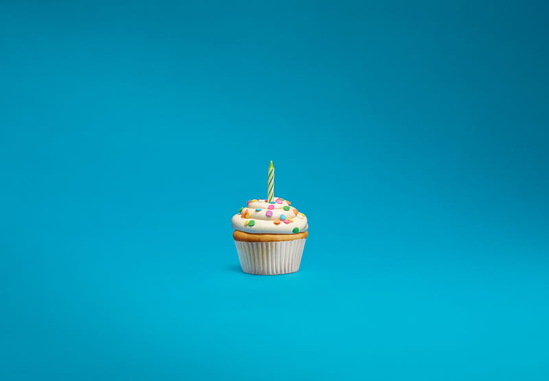 Android Cupcake Minimalism, android, minimalism, HD wallpaper