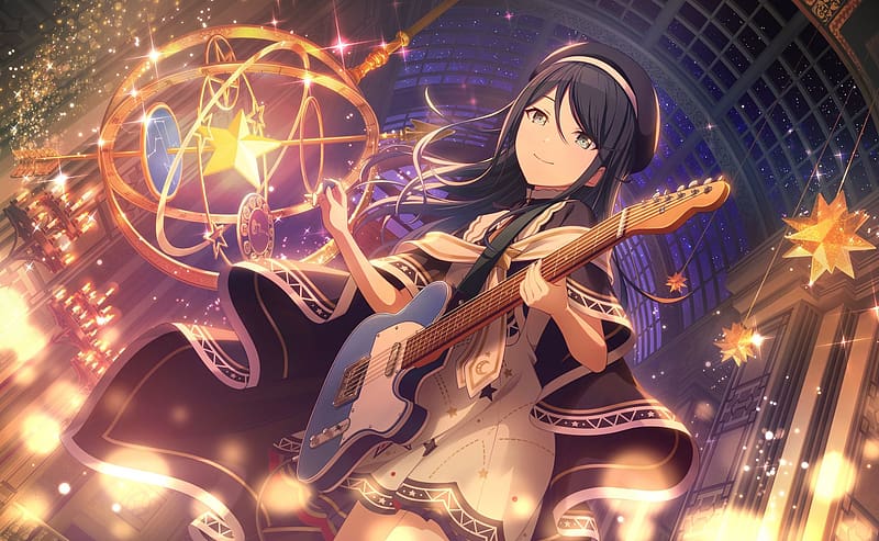 Guitar, Video Game, Project Sekai: Colorful Stage! Feat Hatsune Miku, Hoshino Ichika, HD wallpaper